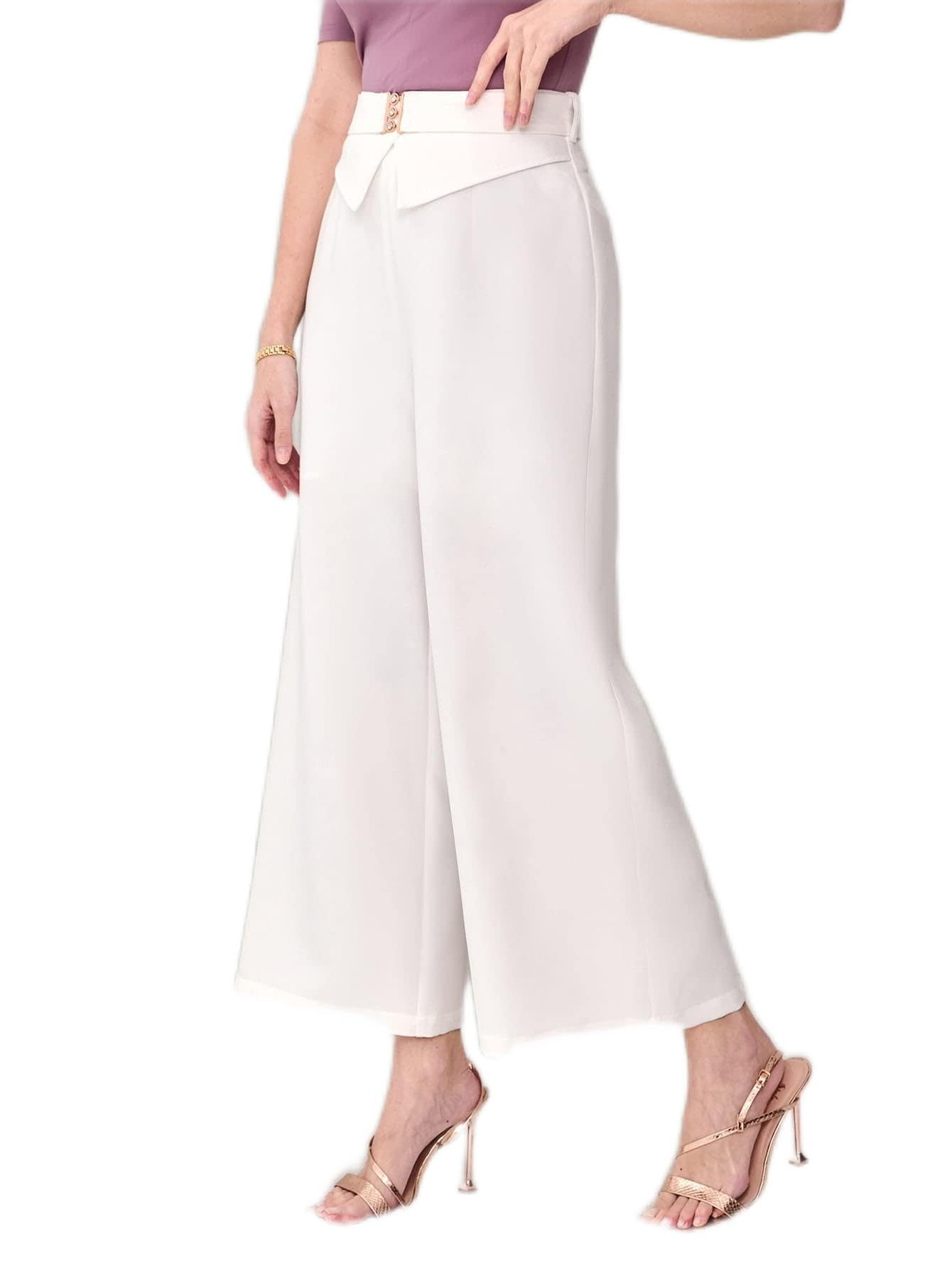 CRYBA Womens Pants High Waist Wide Leg Pants Pant for Women