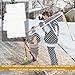 Fabbay 10 Pack Dryland Synthetic Ice Tiles for Hockey Floor Mat 12 x 12 Squares Hockey Training Equipment Board for Shooting Outdoor (White)