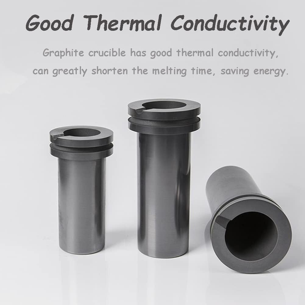 Kit Creuset Graphite 1kg 2kg 3kg, Fusion Four Fonte Or Argent, Haute Conductivité Thermique(2kg)