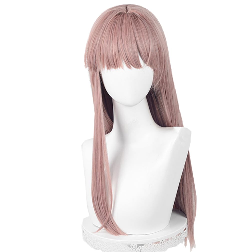 Amazon.co.jp: LAOBAO コスプレ ウィッグ 女主人公 ピンク ボブ