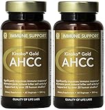 Kinoko Gold AHCC Capsules - 60 Vegicaps (Pack of 2)