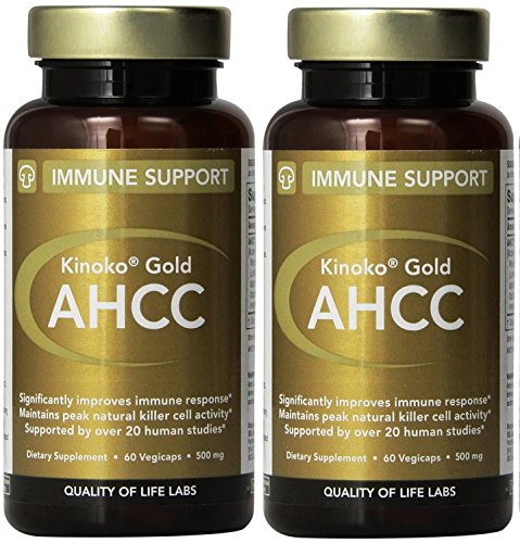 Kinoko Gold AHCC Capsules - 60 Vegicaps (Pack of 2) Kinoko Gold AHCC Capsules - 60 Vegicaps (Pack of 2)