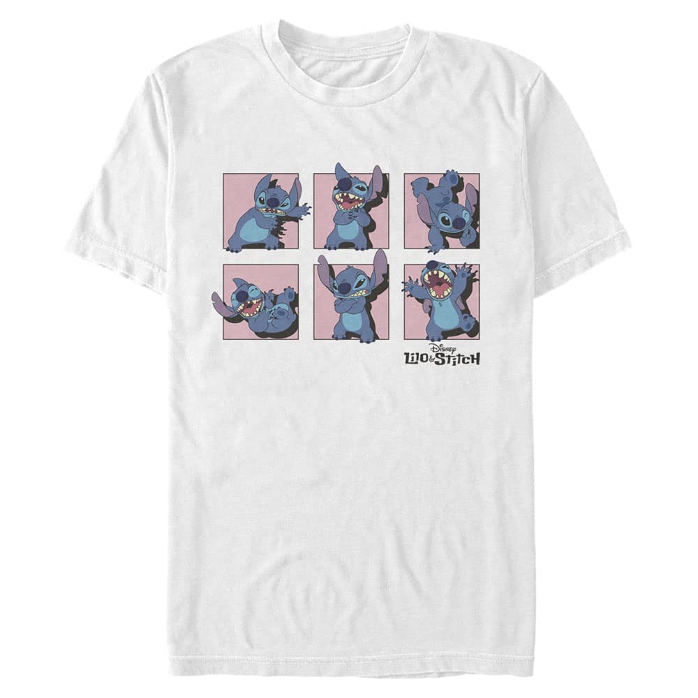 Amazon.com: Disney Big Lilo Stitch Poses Men's Tops Short