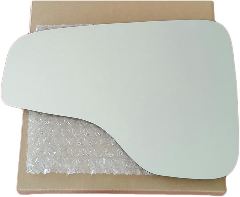 Mirror Glass and Adhesive for 99-06 Chevy Silverado / 99-06 GMC Sierra Driver Left Side Replacement - FITS TOWING MIRROR