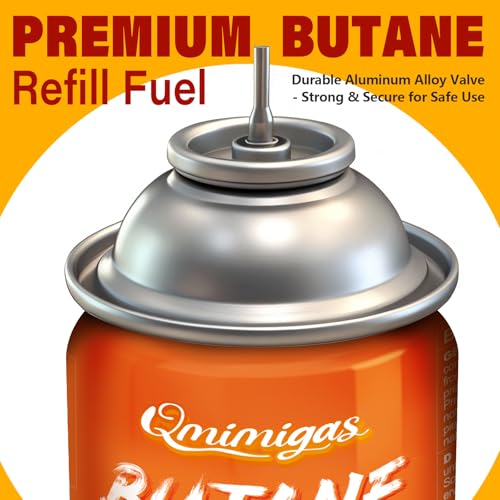 Butane Fuel Refill Universal 99.99% Ultra Pure Butane Torch Lighter Gas Refill, 300ml(10.14 Oz) Cans, One Display Box(Pack of 12)