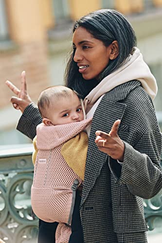 Image of BabyBjorn Baby Carrier Free, 3D Mesh, Dusty Pink