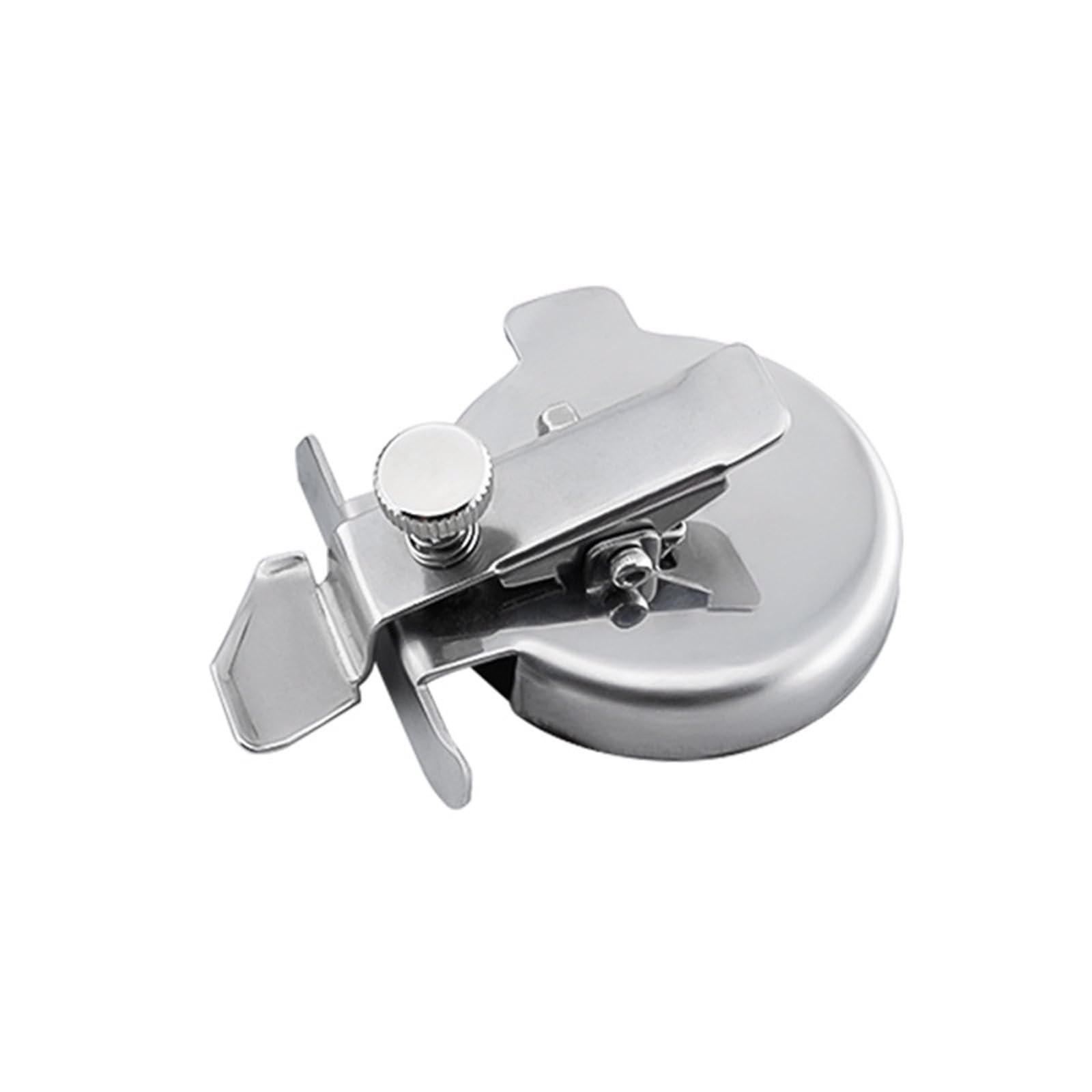 Kalttoy Multifunctional Circular Metal Seam Guide for Straight and Curved Stitching Hemming on Necklines and Sleeves Adjust Guide