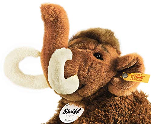 Steiff Manni Mammut - 18 cm - Kuscheltier für Kinder - weich & waschbar - braun (082412) – Bild 3