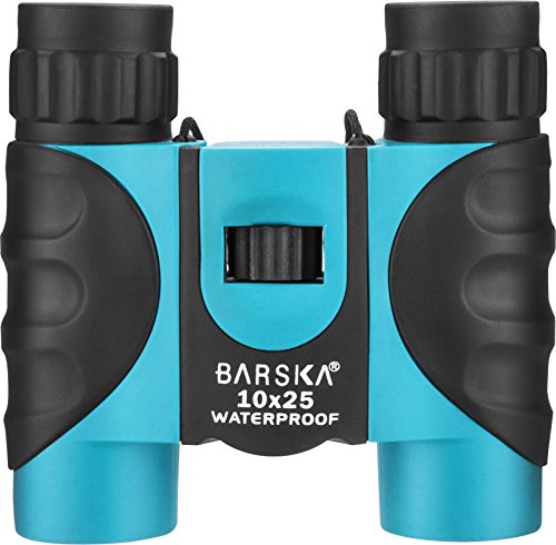 Binoculares Compactos Barska 10x25mm Azul Impermeable miniatura 2