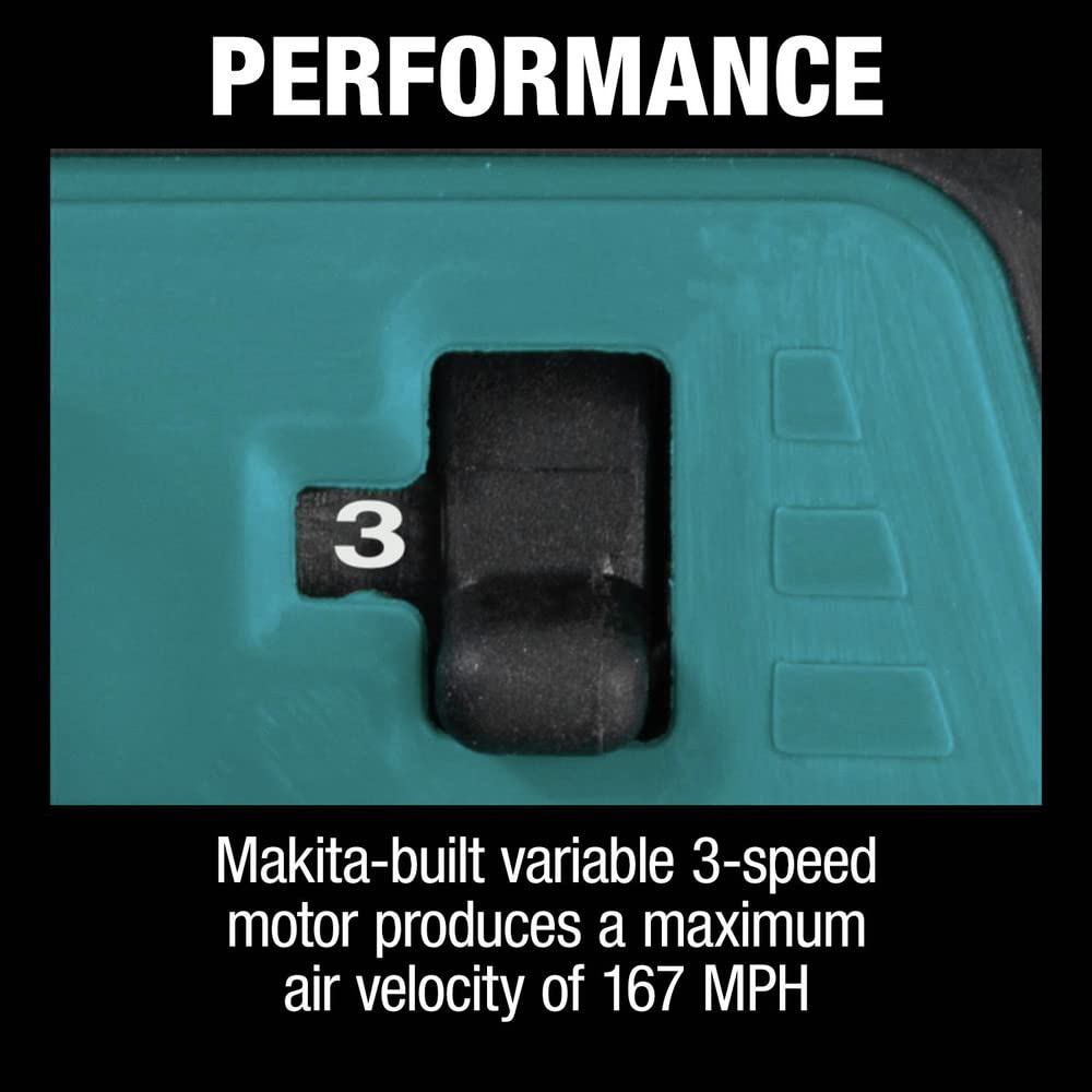 Makita BU01Z - Soffiatore senza fili agli ioni di litio, 12 V max CXT, solo utensile, colore foglia di tè