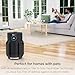 Shark Air Purifier for Home, NeverChange, for Large Room, HEPA-Exceeding Filter, Captures Pollutants, Pet Dander, Dust, Odor, Smoke, and More, Odor Neutralizer, HP152, Charcoal