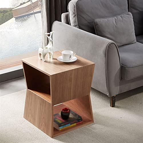 Petite table d'appoint carrée TUSUOD compacte et robuste