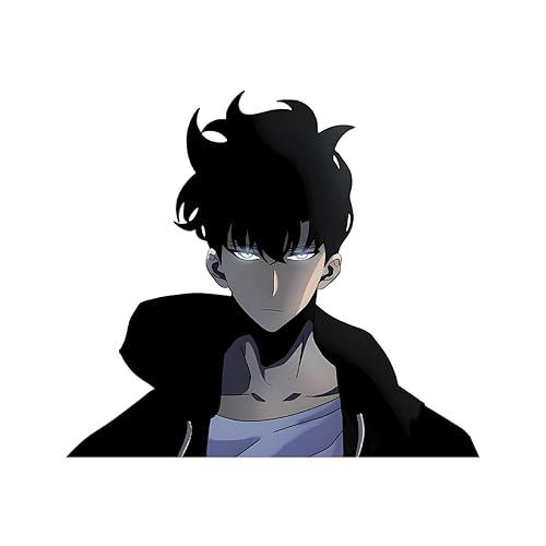 Solo Leveling Anime Manga Sung Jin-Woo Decal Stickers for Cars