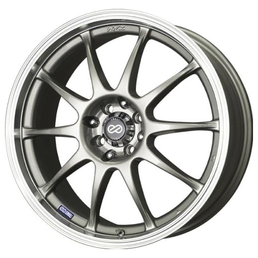 ENKEI - j10-16 Inch Rim x 7 - (5x100/5x4.5) Offset (38) Wheel Finish - silver polished paint