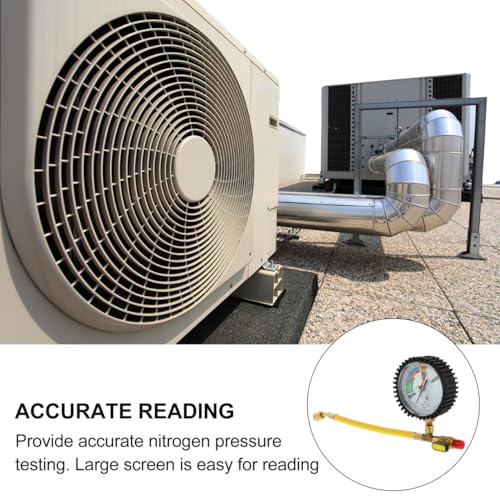 Manomètre de pression d'azote INOOMP pour test de climatisation maison et auto - 7