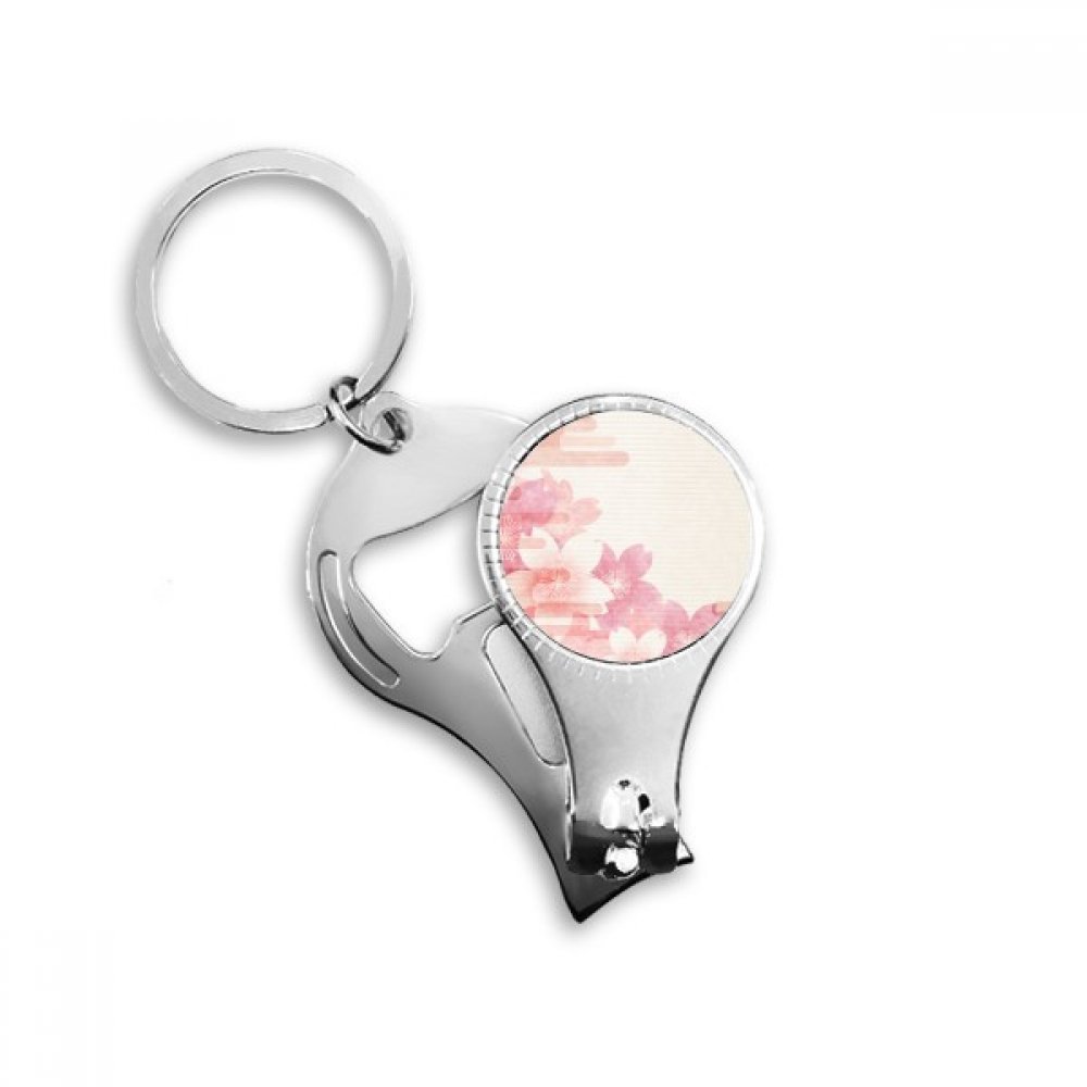 Porte-clés Sakura BeatChong : ongles cassés et bouteilles fermées réglés par ce motif Japon