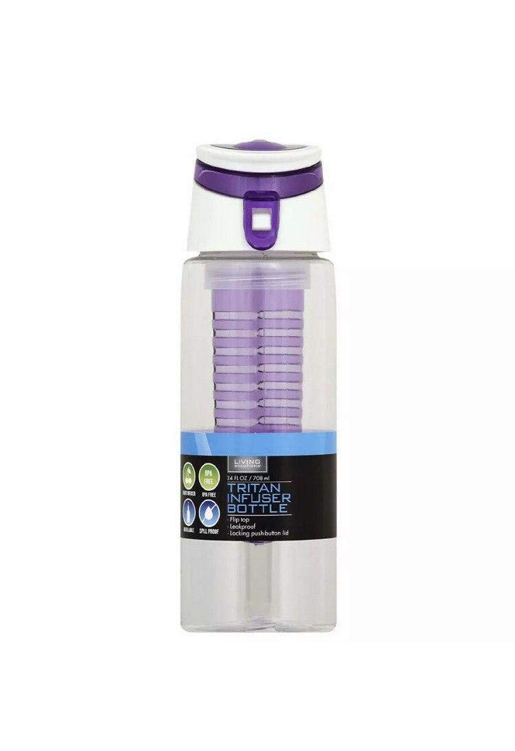 Living Solutions Tritan Infuser Bottle