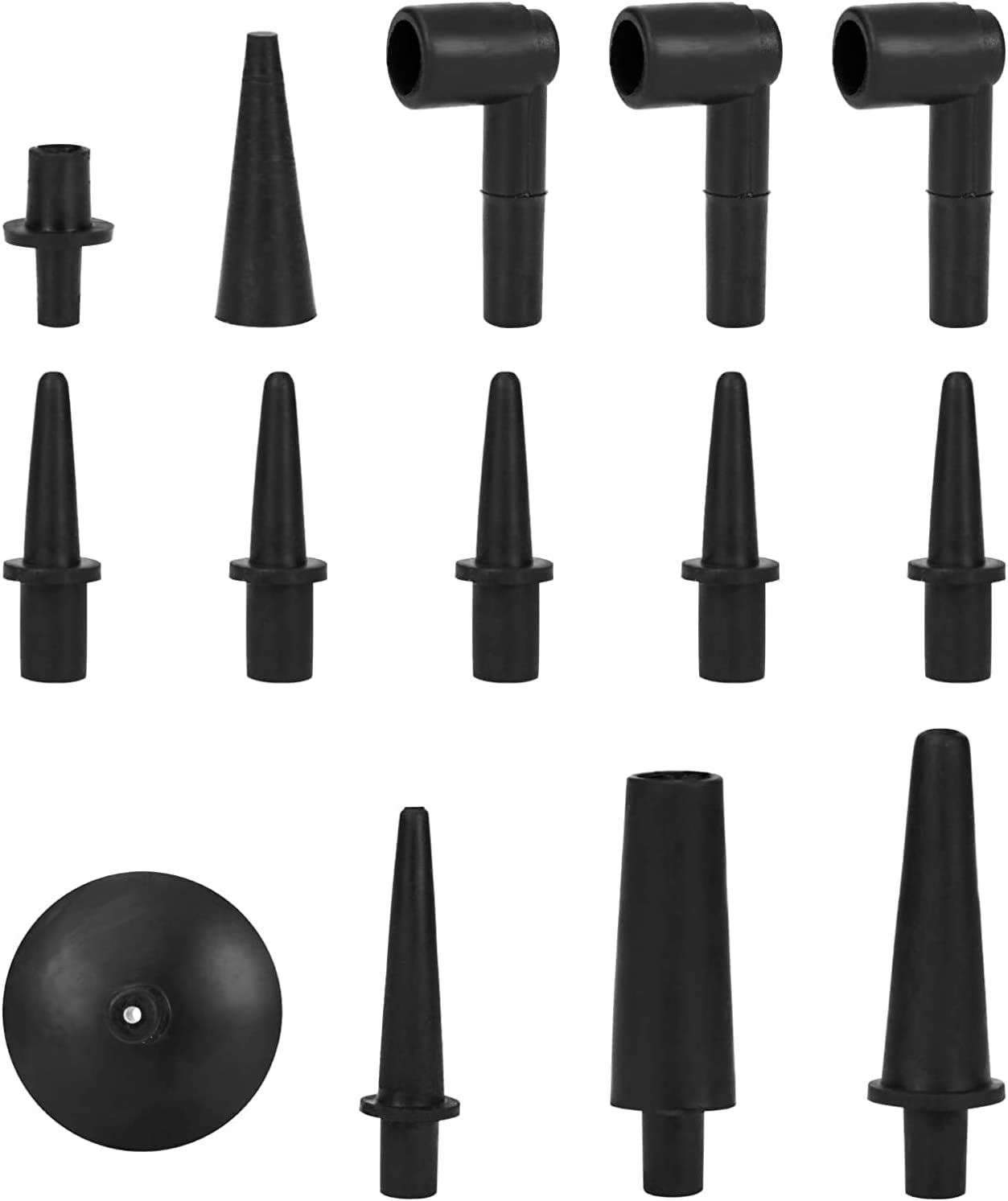 23 piezas de bomba de vacío de mano probador de purga de frenos, sistema de frenos herramientas de purga con adaptadores y 2 botellas de depósito, freno automotriz para coche, camión