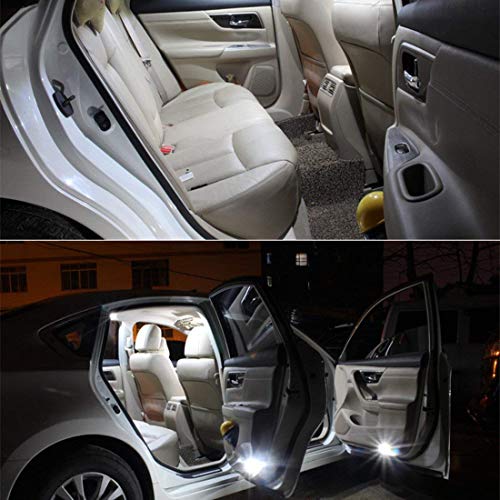 Bombillas LED Blancas BA9 BA9S 4 Piezas para Auto miniatura 6