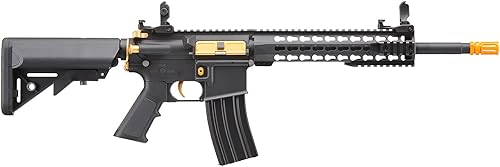 Miniatura 4 de Lancer Tactical Gen 2 Airsoft M4 Carabina de 10 pulgadas KeyMod Piactinny AEG Rifle-1000 Rondas 0.01 oz BBS, batería Nimh de 9.6 V y cargador