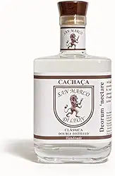 CACHAÇA CLÁSSICA SAN MARCO DI LEON - DESTILAÇÃO DUPLA - ARTESANAL - SABOR SUAVE - 700 ml 40% vol.
