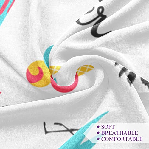 Écharpe légère pour femme avec finitions soignées style chic multicolore