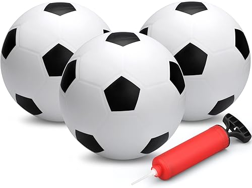 Miniatura 8 de 6 Inch Mini Soccer Balls for Kids Toddler, 6'' Small Soccer for Mini Goal Hoop, KickBall Soft Footballs Sport Game for Indoor Outdoor Playground