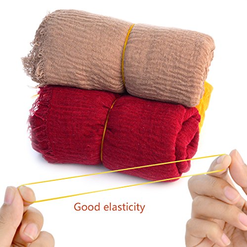 Image of Wobe 1000Pcs Rubber Bands Stretchable Strong Elastic for Money Office