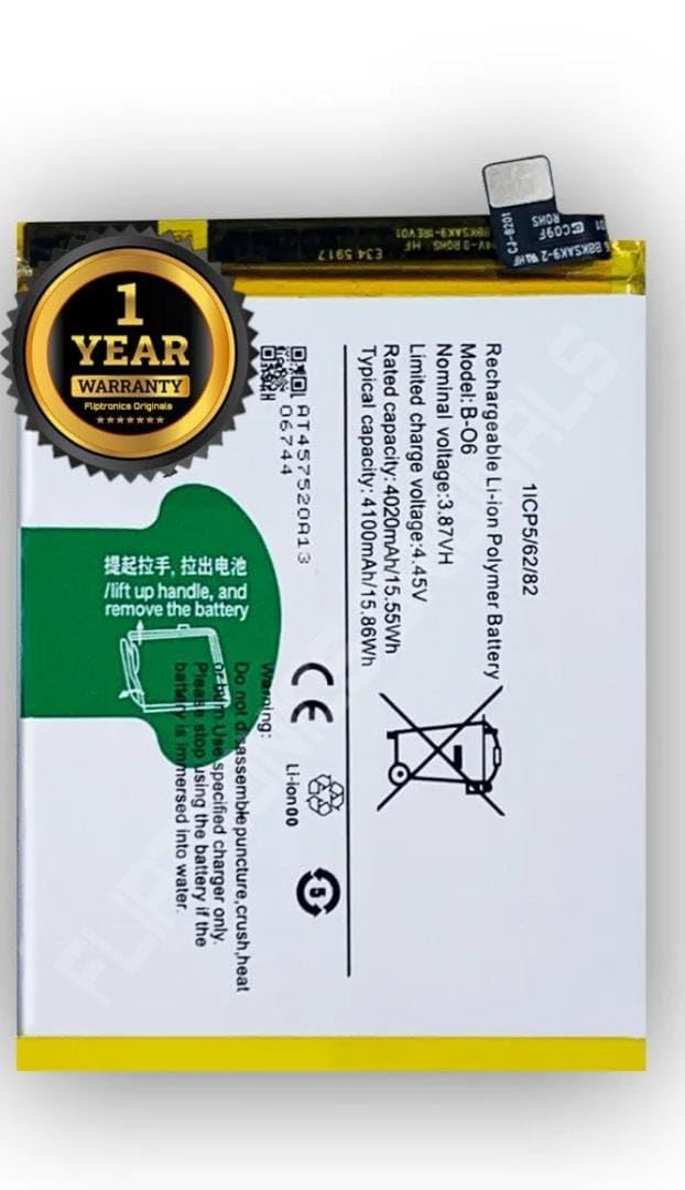 FLIPTRONICS ORIGINALS™ B-06 Battery for Vivo V20 SE V2022 V2023 Battery with 1 Year Warranty****(B159)