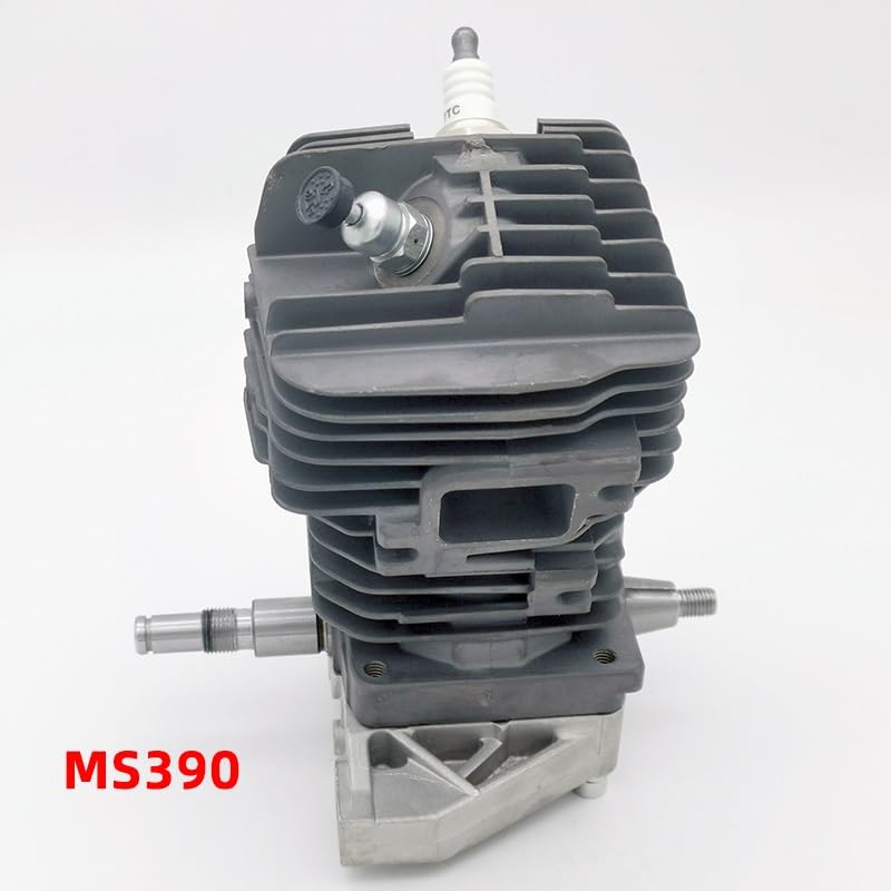 Części ogrodowe 46mm i 49mm tłok cylindra zestaw podstawy wału korbowego silnika pasuje do Stihl MS390 MS290 MS310 039 029 części silnika piły łańcuchowej Części ogrodowe (Color : MS310 47mm)