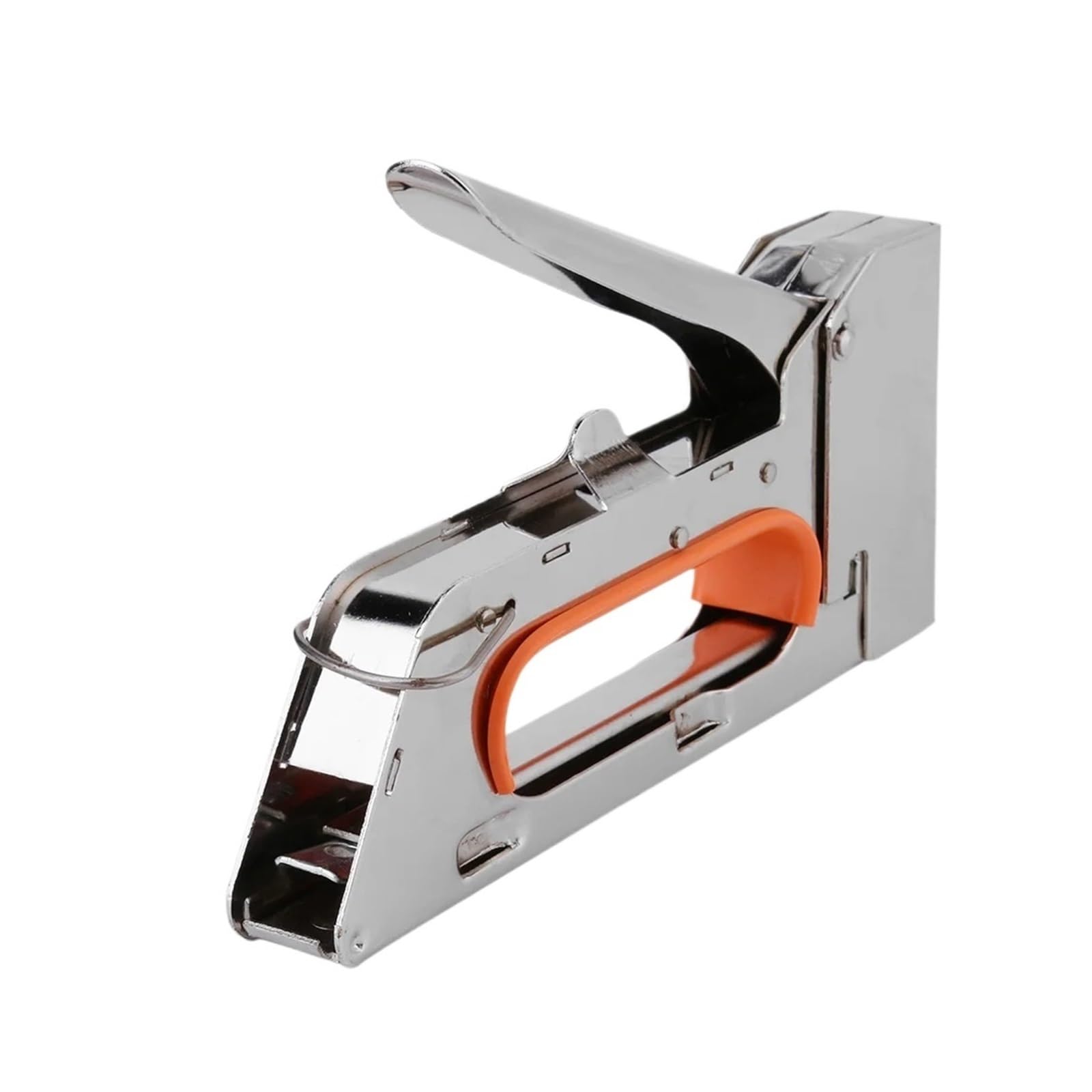 Cucitrice professionale per lavori pesanti Cucitrice per unghie con 2400 pz. Chiodi, strumento manuale in metallo in acciaio inox resistente per la legatura di mobili da falegnameria