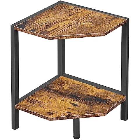 HOMCENES 2 Tier Corner Shelf Cover