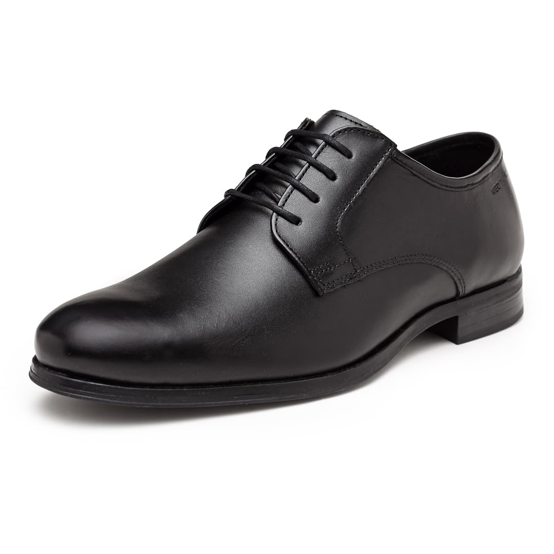 Red Tape Mens Black Derby Shoes-7 (B09NSWK9L7) Amazon Price History, Amazon Price Tracker