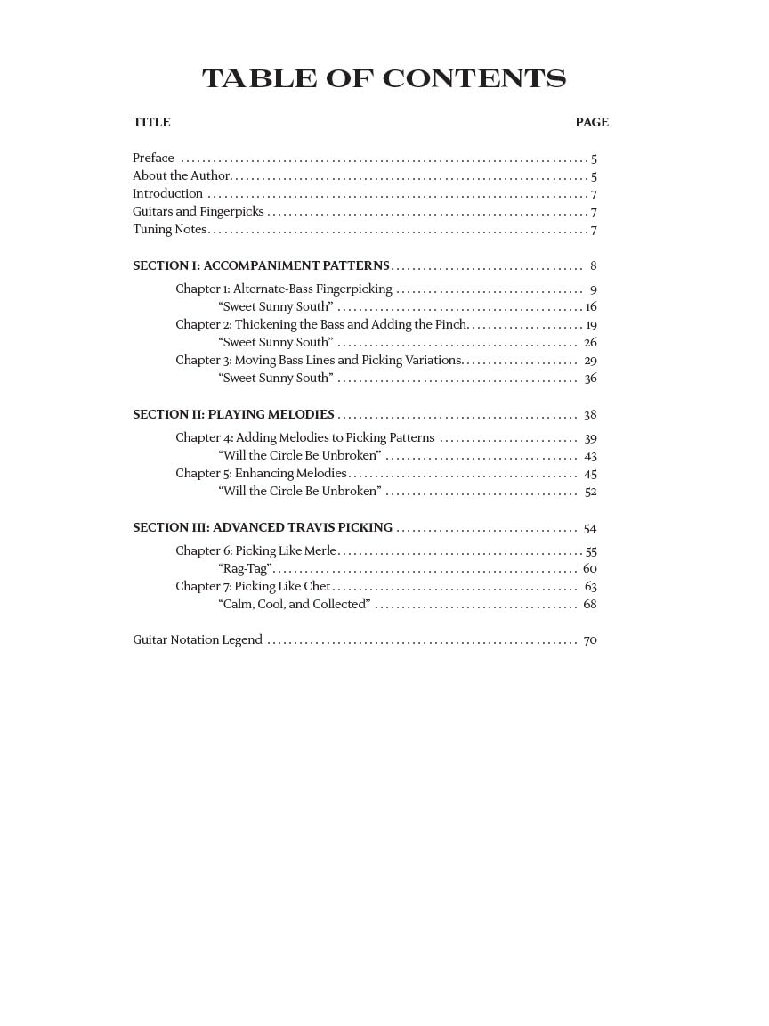 Travis Picking – A Guitarist’s Guide to Fingerpicking Techniques | Learn Country, Folk, and Blues Styles with Step-by-Step Lessons and Tablature | Includes Online Audio for Practice and Performance
