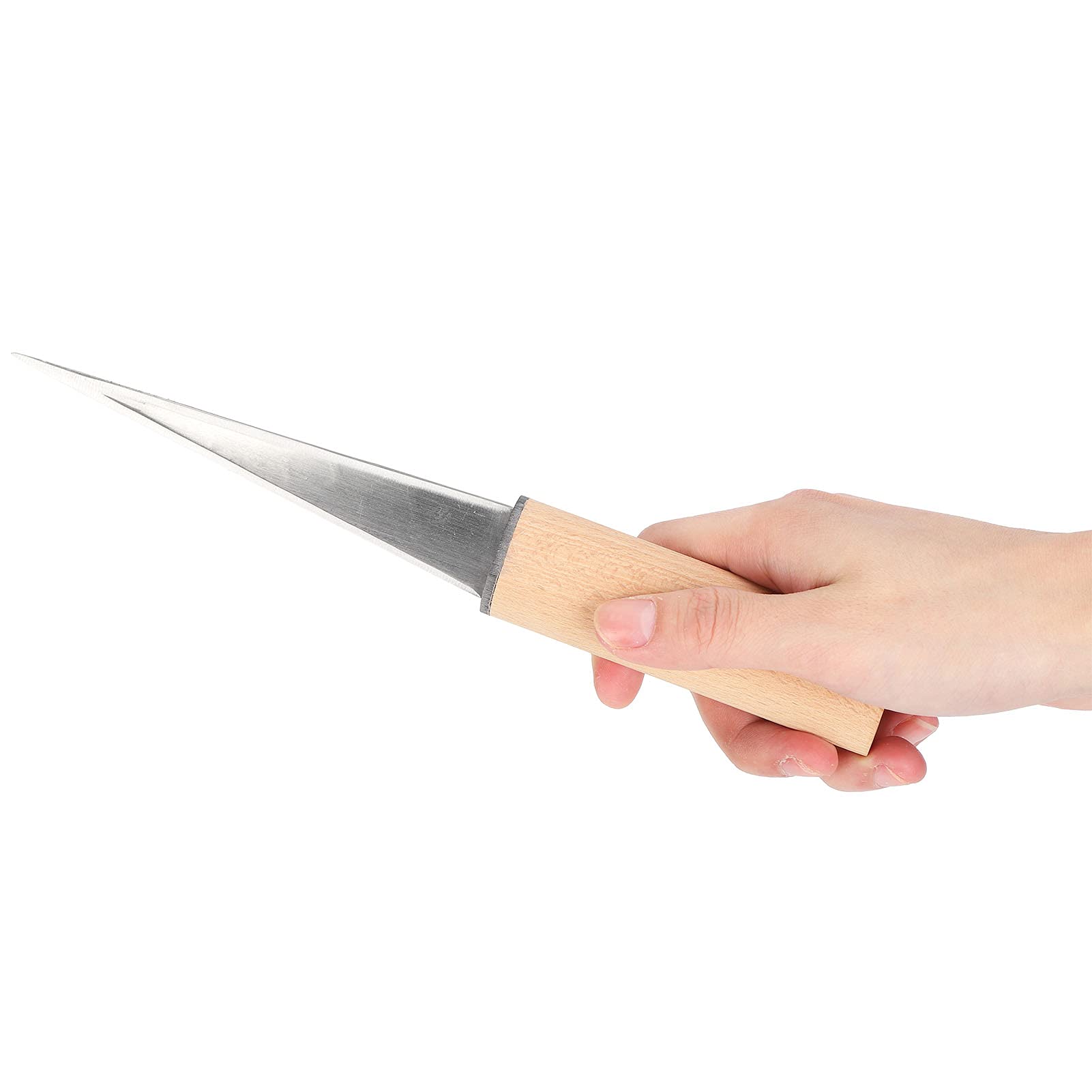 Coltello per Intaglio del Ghiaccio in Stile Giapponese, Strumento Manuale per Barman per Ghiaccio con Copertura Protettiva, Lama in Acciaio ad Alto Tenore di Carbonio per