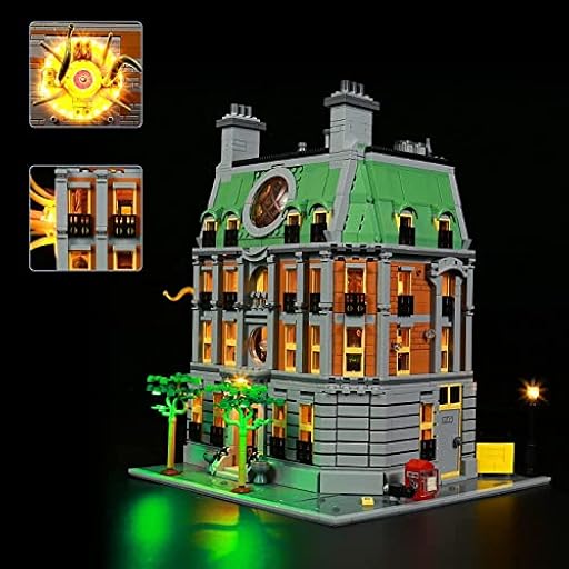 Juego de luces LED compatible con Lego 76218 Marvel Sanctum Sanctorum Building Set with Doctor Strange, Kit de luz para Sanctum Sanctorum Creativo Decoración Luz (no modelo) | Ya disponible en tu tienda friki favorita! En mundofriki.es!