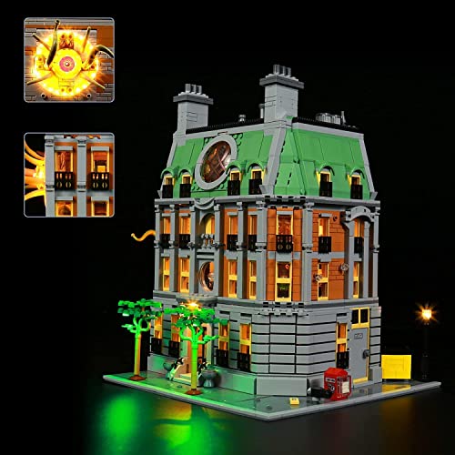 Juego de luces LED compatible con Lego 76218 Marvel Sanctum