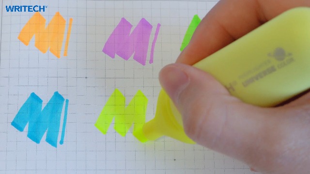 Amazon.com : WRITECH Aesthetic Chisel Tip Highlighters: Assorted