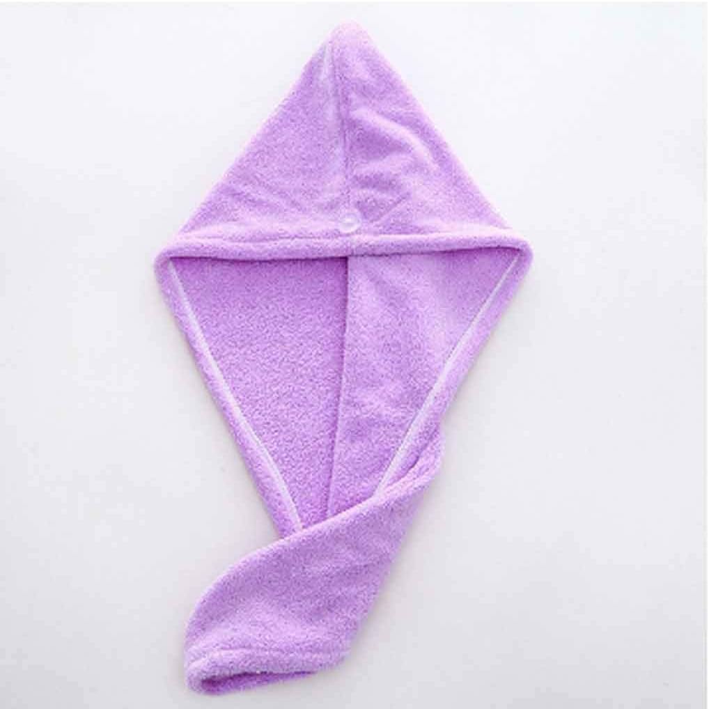 Women Bathroom Super Absorbent Quick-Drying Thicker Microfiber Bath Towel Hair Dry Cap Salon Rapid Drying