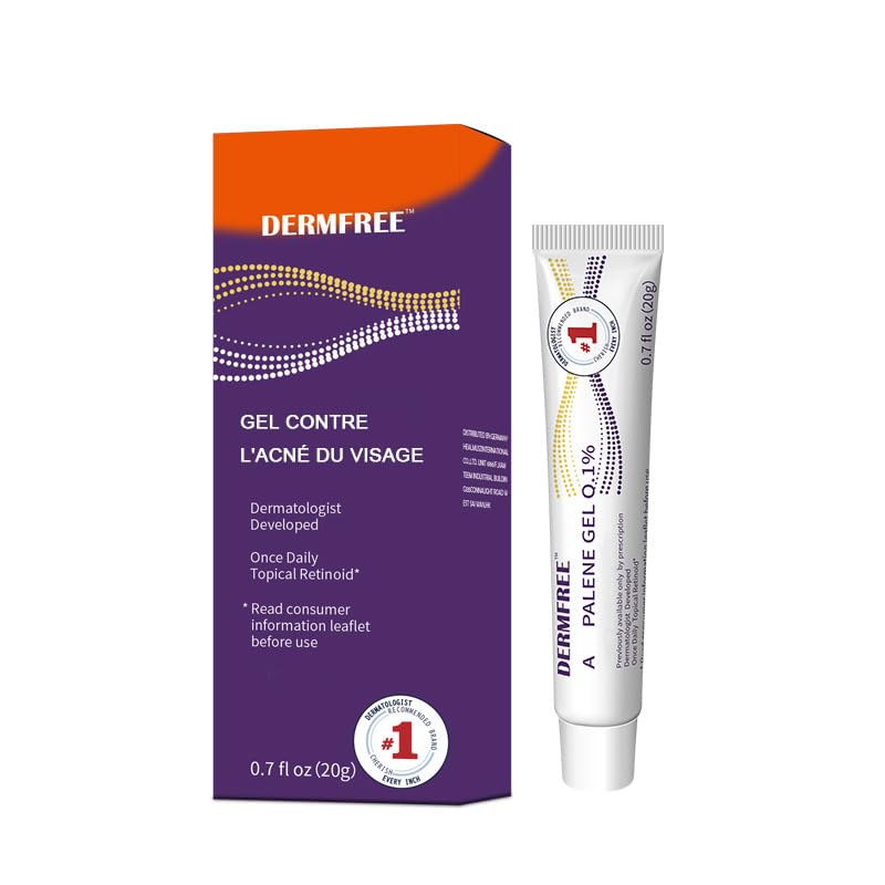 Crème anti-acné 20 g : Atténue les cicatrices d’acné – Nettoie la peau, régule la production de sébum, unifie le teint – Pratique à transporter, en tube...