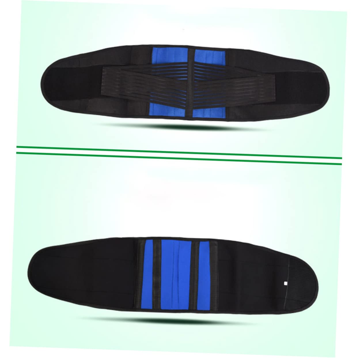 KOMBIUDA Lumbar Back Brace Sacroiliac Belt Waist Trainer Back Support Belt Breathable Mesh Elastic Comfortable Xxl