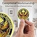 Leafence Phoenix Recovery Coin with Serenity Prayer Commemorative Addiction Recovery Medallion Sobriety Coin NA AA Chips Challenge Coin (Premium Phoenix Recovery, 5 Years)