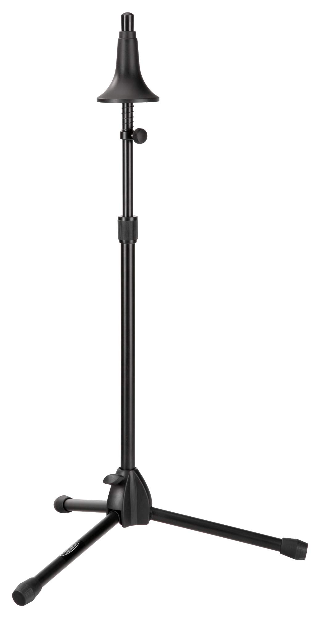 Classic Cantabile Supporto per Trombone PS-2009 - Metallo, cono ammortizzato e regolabile in altezza, piedini gommati per una presa sicura