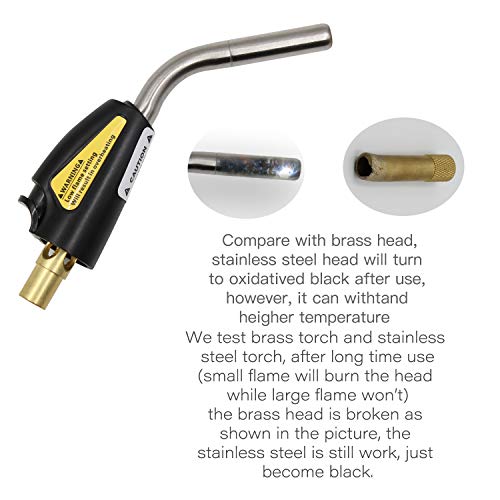 Welding-Torch-Fueled-By-20-lb-Propane-With-Type-1-Valve-OPD-Valve