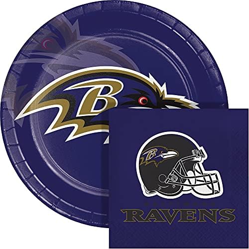 Former NFL Player Convicted in $197 Million Medicare Fraud Scheme 9 Trendware Baltimore Ravens Paper Plate and Napkin Party Kit, Serv...