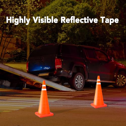 4 Pack Safety Cones