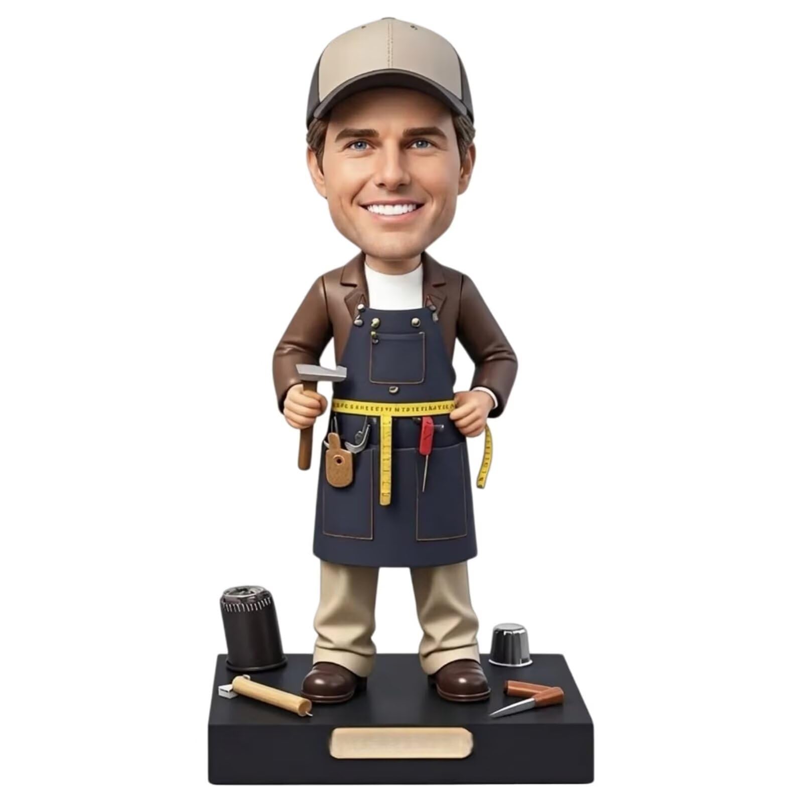 Figura 3D personalizada a medida a medida de la foto 3D, regalo único para maestros trabajadores de la costura, exhibiciones de taller, celebran la artesanía de ropa personalizada