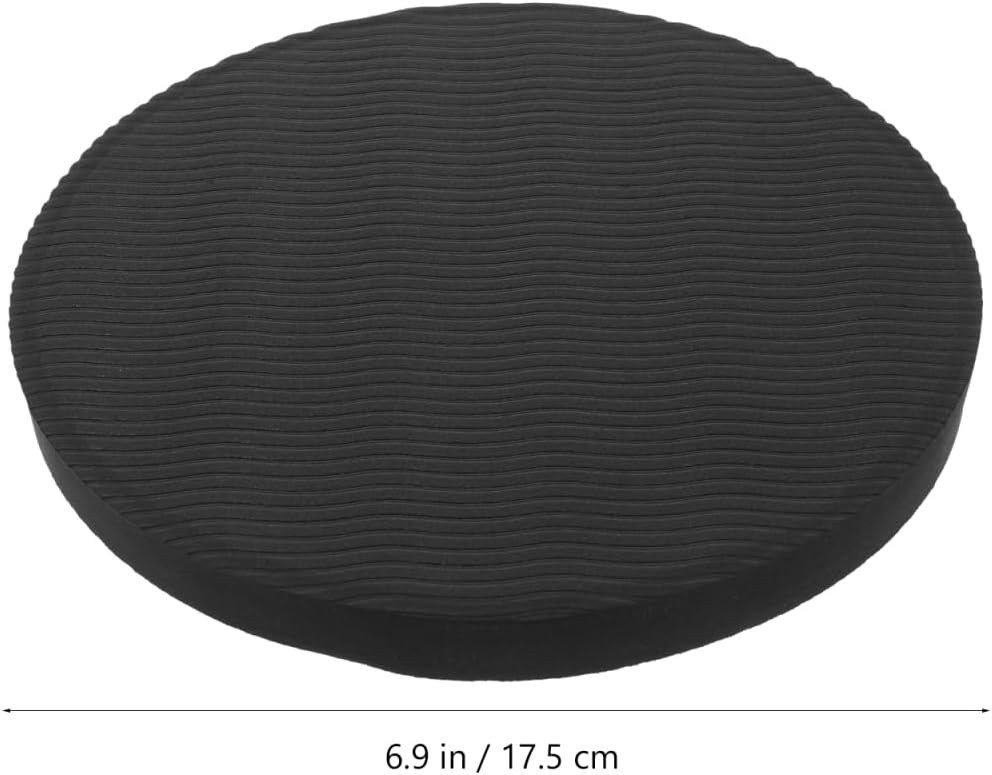 2PCS Thick Eco TPE Yoga Knee Pads, Non-Slip Workout Cushion for Gardening Protection(Black, 17.5x17.5x4cm) - Image 5