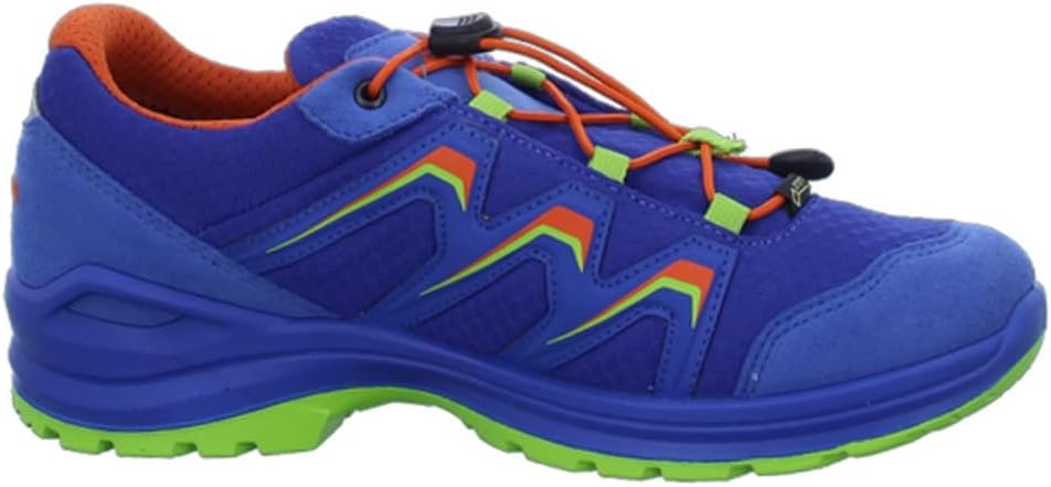 LOWA unisex-child maddox gtx lo juniorHiking Boot, Blue, 9.5