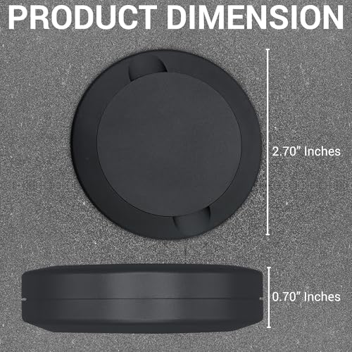 Matte Black Metal Zyn Pouch Container – Dual Compartment Storage Tin with Secure Lid4